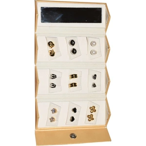 5poundstuff 9 Pairs Earrings Set With Mirror