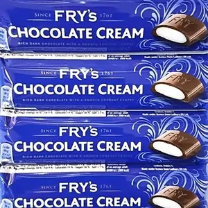 A Quarter Of Frys Chocolate Cream (3 bars)