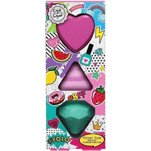 Badge Quo Chit Chat Bath Fizzer Fun - Children's Toys & Birthday Present Ideas Essentials - New & In Stock at PoundToy