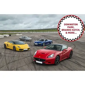 Buy A Gift Four Supercars Driving Thrill for One Person