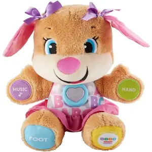 Fisher Price Laugh & Learn My First Word Smart Sis-Qe Puppy