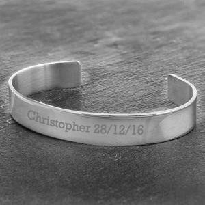 For You Personalised Gifts Stainless Steel Bangle