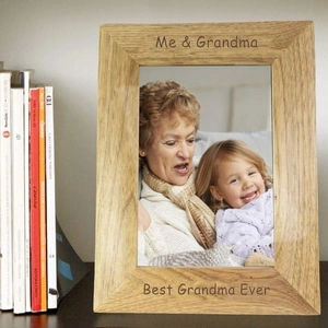 For You Personalised Gifts 5x7 Wooden Photo Frame