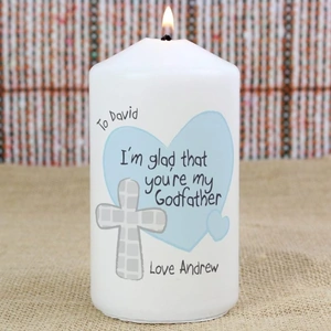 For You Personalised Gifts Godfather Candle