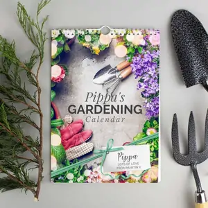 For You Personalised Gifts Personalised A4 Gardening Calendar