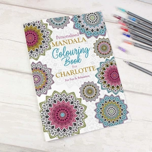 For You Personalised Gifts Mandala Colouring Book