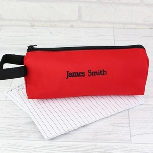 For You Personalised Gifts Red Pencil Case