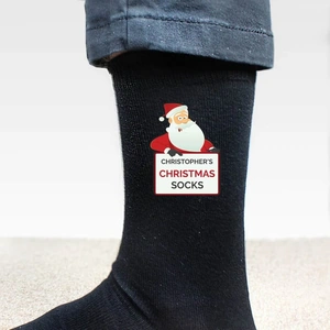 For You Personalised Gifts Santa Claus Christmas Socks