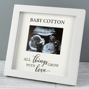 For You Personalised Gifts All Things Grow Baby Scan Frame