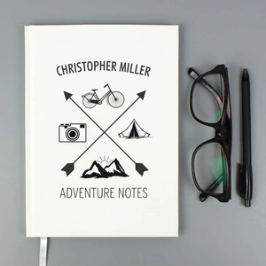 For You Personalised Gifts Adventure Hardback A5 Notebook