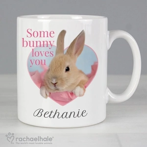 For You Personalised Gifts Rachael Hale 'Some Bunny' Mug