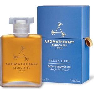 Fortnum & Mason Aromatherapy Associates Deep Relax Bath And Shower Oil, 55ml