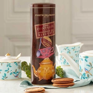 Fortnum & Mason's Afternoon Tea Biscuits, Dark Chocolate, 155g