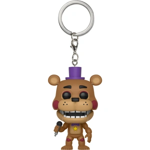 View product details for the Five Nights at Freddy's Pizzeria Simulator Rockstar Freddy Funko Pop! Keychain