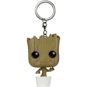 View product details for the Marvel Guardians Of The Galaxy Baby Groot Pocket Funko Pop! Keychain