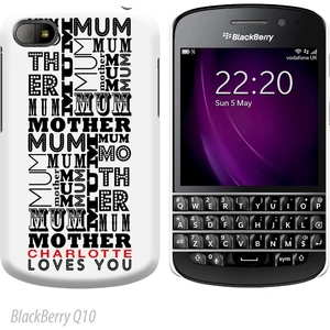 Getting Personal Personalised BlackBerry Cover - Mum Mum Mum