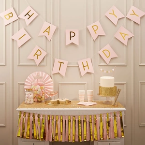 Getting Personal Pastel Perfection Happy Birthday Bunting