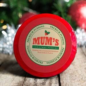Getting Personal Personalised Christmas Pudding - Mum's Premium Pudding