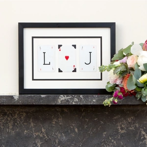 Getting Personal Personalised Initial Love Vintage Letter Frame