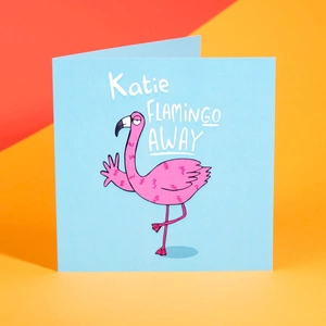 Getting Personal Personalised Katie Abey Card - FlaminGo Away
