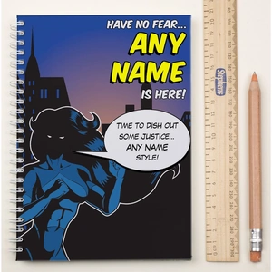 Getting Personal Personalised Notebook - Superhero for Her