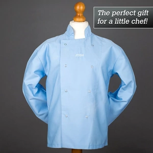 Getting Personal Personalised Boy's Blue Chef's Jacket