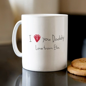 Getting Personal Personalised Mug - I Love You Daddy