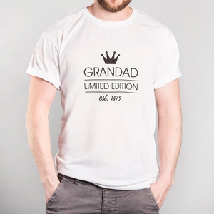 Getting Personal Personalised White T-shirt - Limited Edition Crown