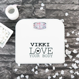 Getting Personal Personalised Love Your Body Bathroom Scales