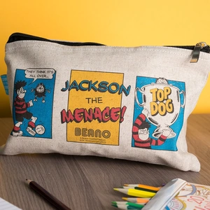 Getting Personal Personalised Beano Classic Canvas Pencil Case - Top Dog