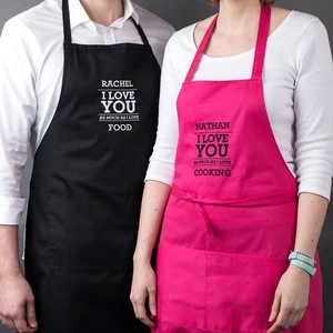Getting Personal Personalised His & Hers Aprons - As Much As