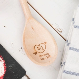 Getting Personal Engraved Wooden Spoon - Spooning Since