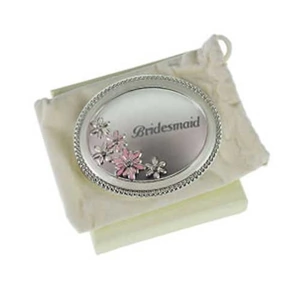 Giftsonline4u Engraved Compact Mirror for Bridesmaids
