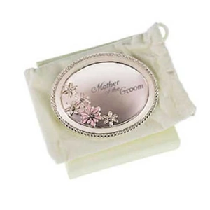 Giftsonline4u Engraved Compact Mirror for Mother of the Groom Gifts