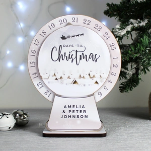 Giftsonline4u Make Your Own Personalised Christmas Advent Countdown Kit