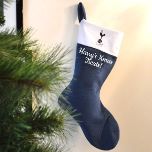 Giftsonline4u Personalised Tottenham Christmas Stocking