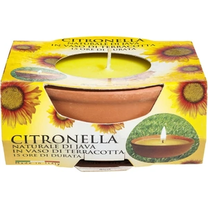 Glow Small 15 Hour Citronella Terracotta Candle Pot