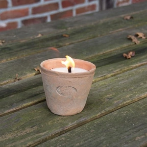 Glow Aged Terracotta Candle
