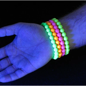Glow UV Neon Beads Bracelets