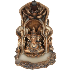 Glow Bronze Ganesh Backflow Burner