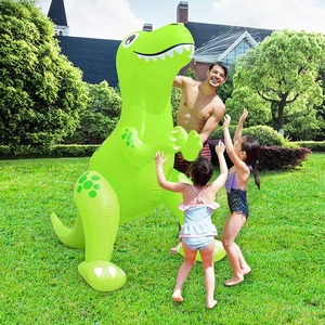 Glow Giant Inflatable Dinosaur Sprinkler