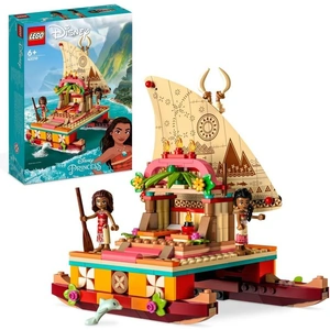 Hamleys LEGO® 43210|Disney Princess Moana'S Wayfinding Boat Toy