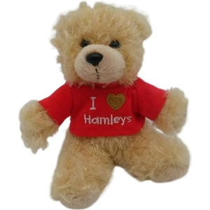 Hamleys® I Love Hamleys® Bear in Red T-Shirt Keyring