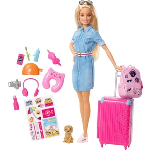 Hamleys Barbie Doll and Travel Set