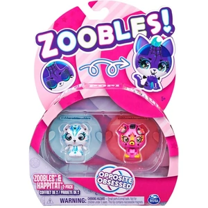 Hamleys Zoobles, Opposite Obsessed 2-Pack Transforming Collectible Figures