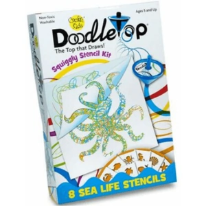 Heathside Doodle Top Squiggly Stencil Kit - Children's Toys & Birthday Present Ideas Art & Craft Kits - New & In Stock at PoundToy