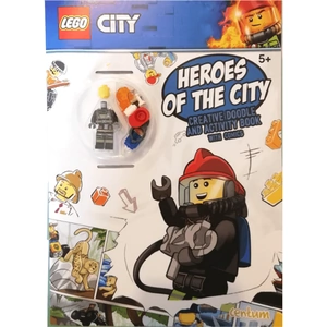 Lego City Heroes Of The City Activity Book & Figure - New And In Stock At Poundtoy - Activity Books - Children's Toys & Birthday Present Ideas - New &