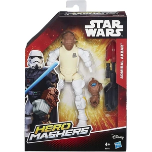 Maqio Toys Star Wars B3771 Hero Mashers Admiral Ackbar Action Figure Toy