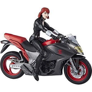 Maqio Toys Marvel E1375 Legends Series Black Widow Collectable Figure and Vehicle (E0805)
