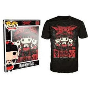 View product details for the Funko Babymetal Pop! Tee Pop! Tees